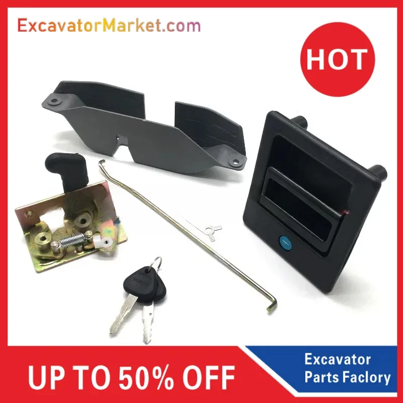 

For VOLVO EC 200 210 240 290 360 460B Excavator door lock lock block Cab door lock block