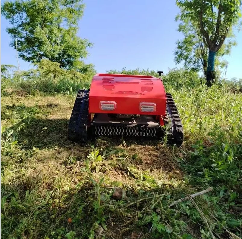 Fernbedienung Rasenmäher Bahn Obstgarten Benzin Der Grasmäher selbstladende Fernbedienung automatisch