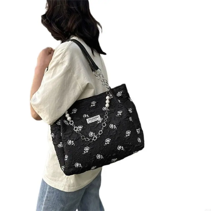 

Large Capacity Tote Bag Durable Shoulder Bags Handbag for Women Perfect for School Office and Travel 20CA