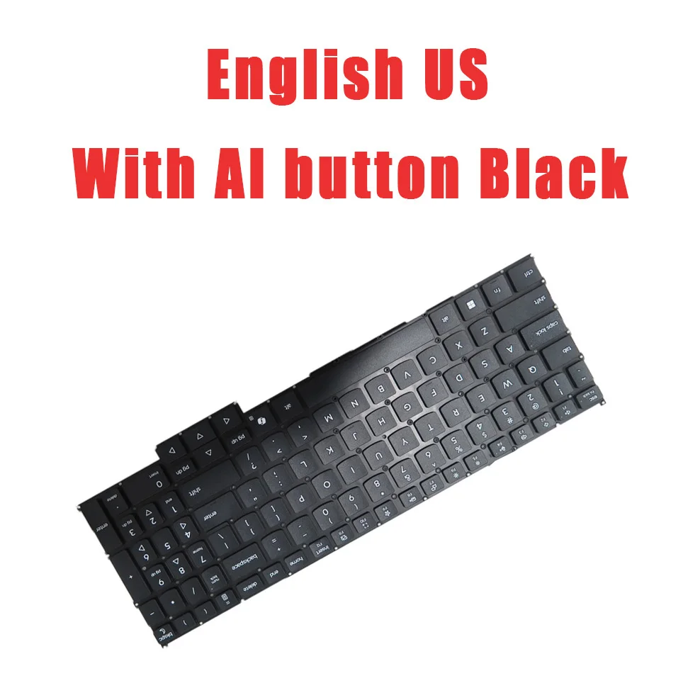 

Laptop Keyboard For Lenovo For ThinkBook 16 G8 IRL 16 G8 IAL English US With AI button Black New