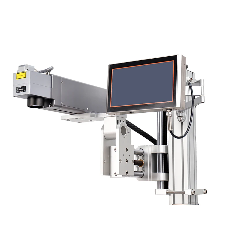 DOCOD 20W/30W/50W Fiber Engraving Laser Machine Coding Printer Customization Best Coder for Polymer Metal Materials White PVC