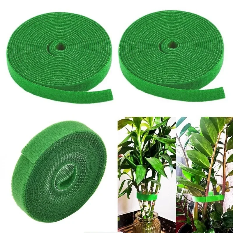 Plant Tape Green Garden Tape Twist Ties for Plants Garden Ties for Climbing Plants Plant Twist Tie for Plant Garden Home Office