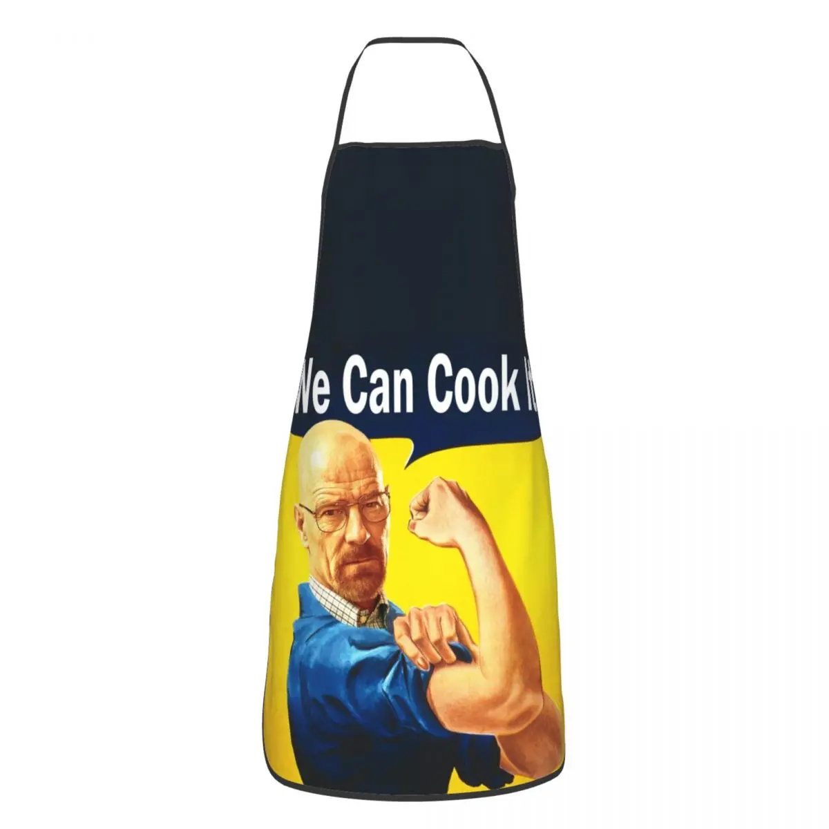 Walter White Retro We Can Cook It Kitchen Chef Cooking Baking Apron Men Women Breaking Bad Tablier Cuisine for Painting