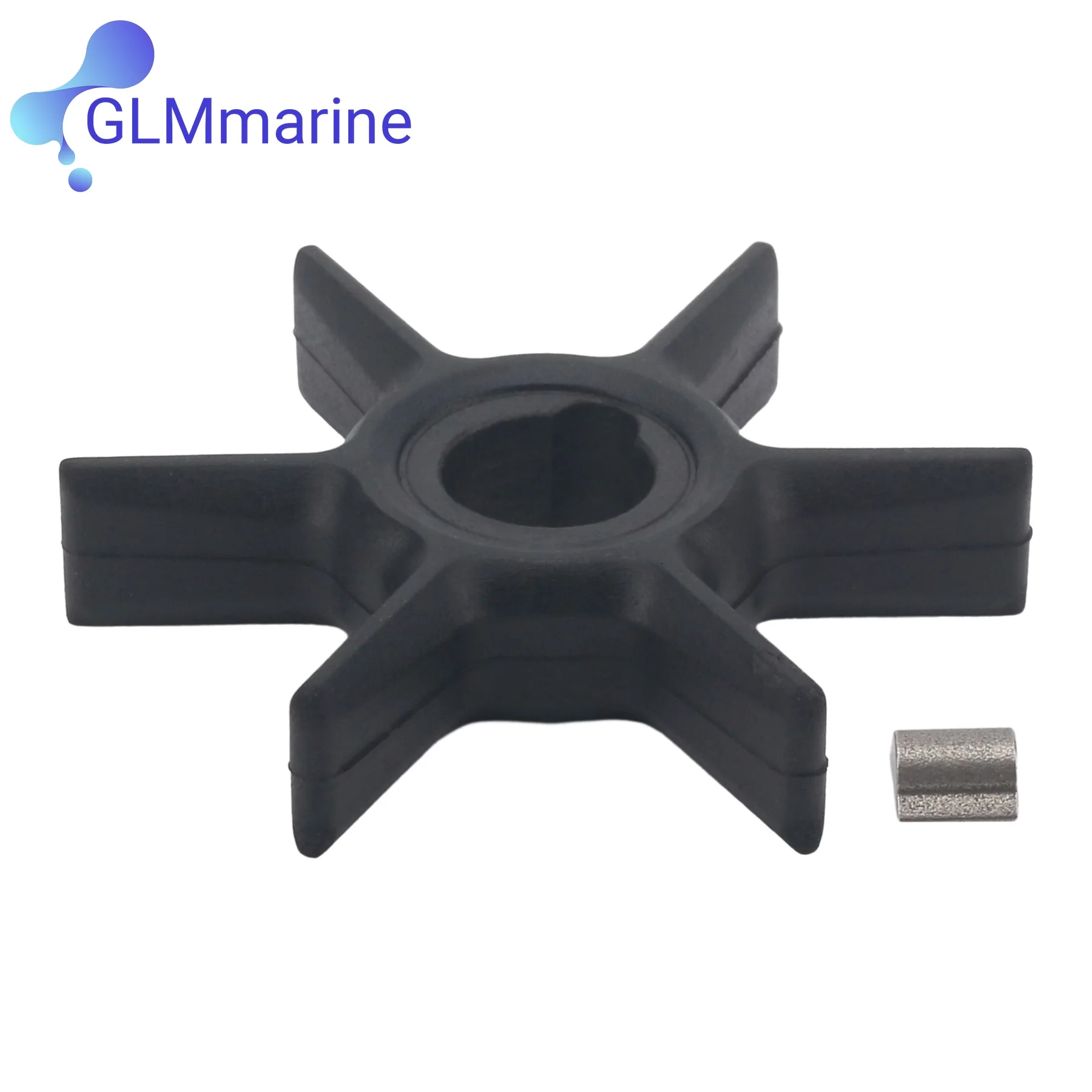 47-42038-2 Water Pump Impeller W/ Key Fits for Mercury Outboard 2/4-Stroke 8 9.9 13.5 15 HP Boat Motor Replaces 47-420381 420382
