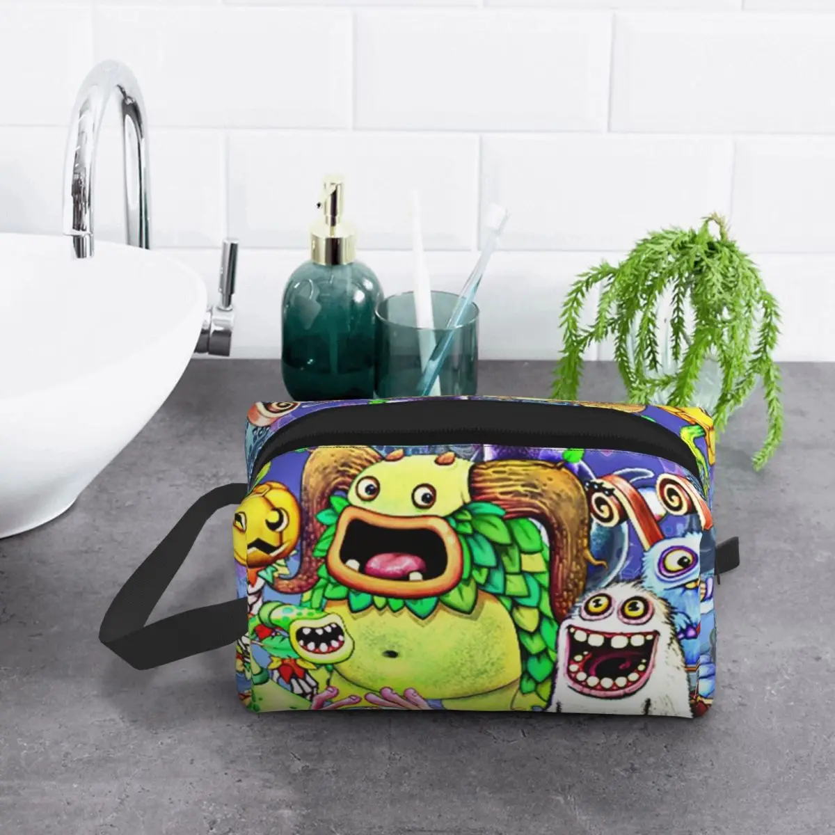bolsa-de-maquiagem-com-personagens-my-singing-monsters-organizador-de-cosmeticos-kit-dopp-bolsa-de-higiene-pessoal-para-mulheres-estojo-de-lapis-de-beleza