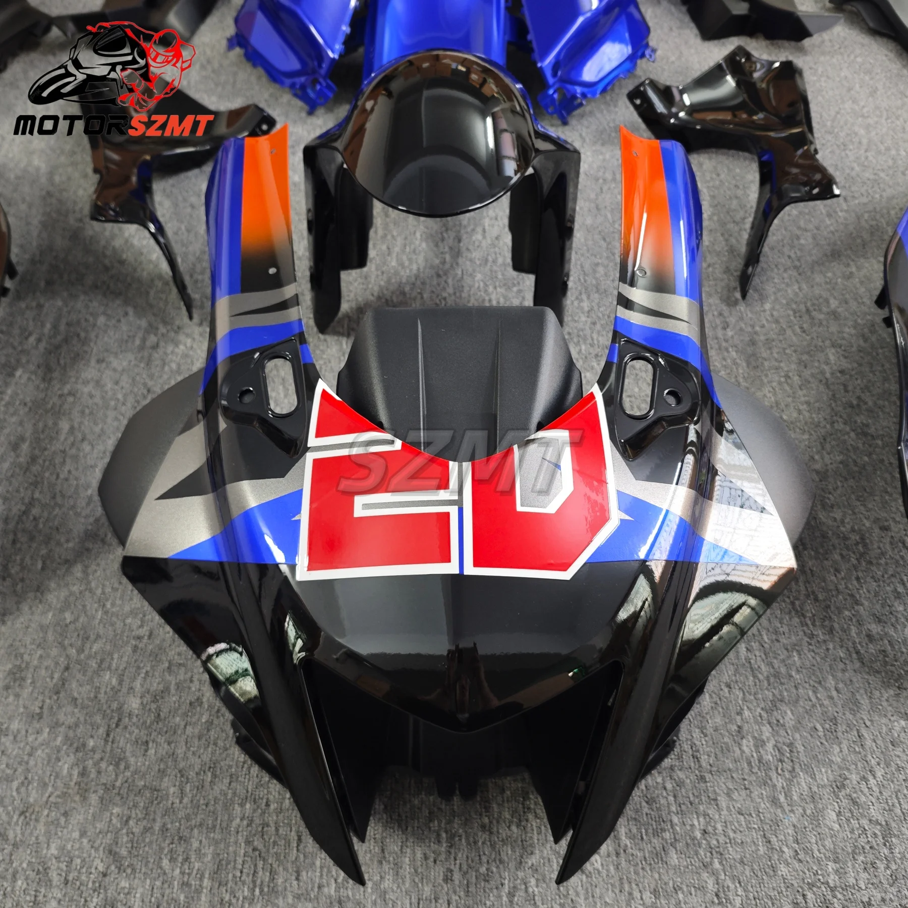 

ABS The Motorcycle Fairing kit for Yamaha R7 2022 2023 YZF-R7 22 23 Year fairing motorcycle housing Pearl blue