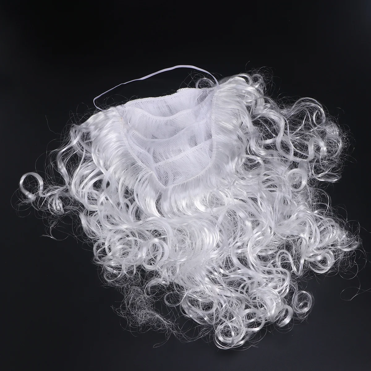 Accessoire de Costume de noël barbe du père noël, 42cm, Design classique blanc, adapté aux enfants et aux adultes, masques de fête de noël