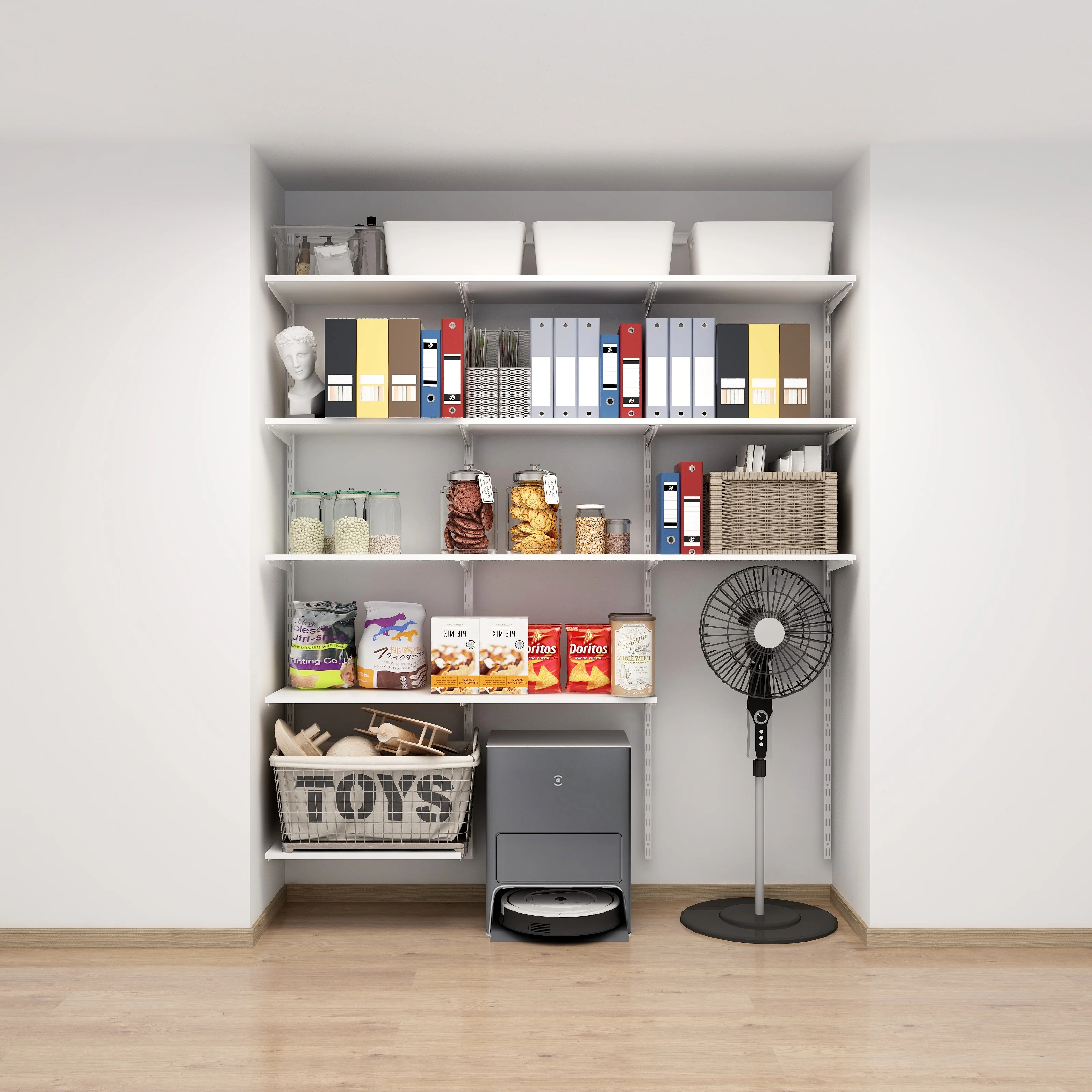 Adjustable Metal Gaming Desk Computer Desk With Bookshelf Office Organizer Rack And Minimalist Design For Gamers And Work