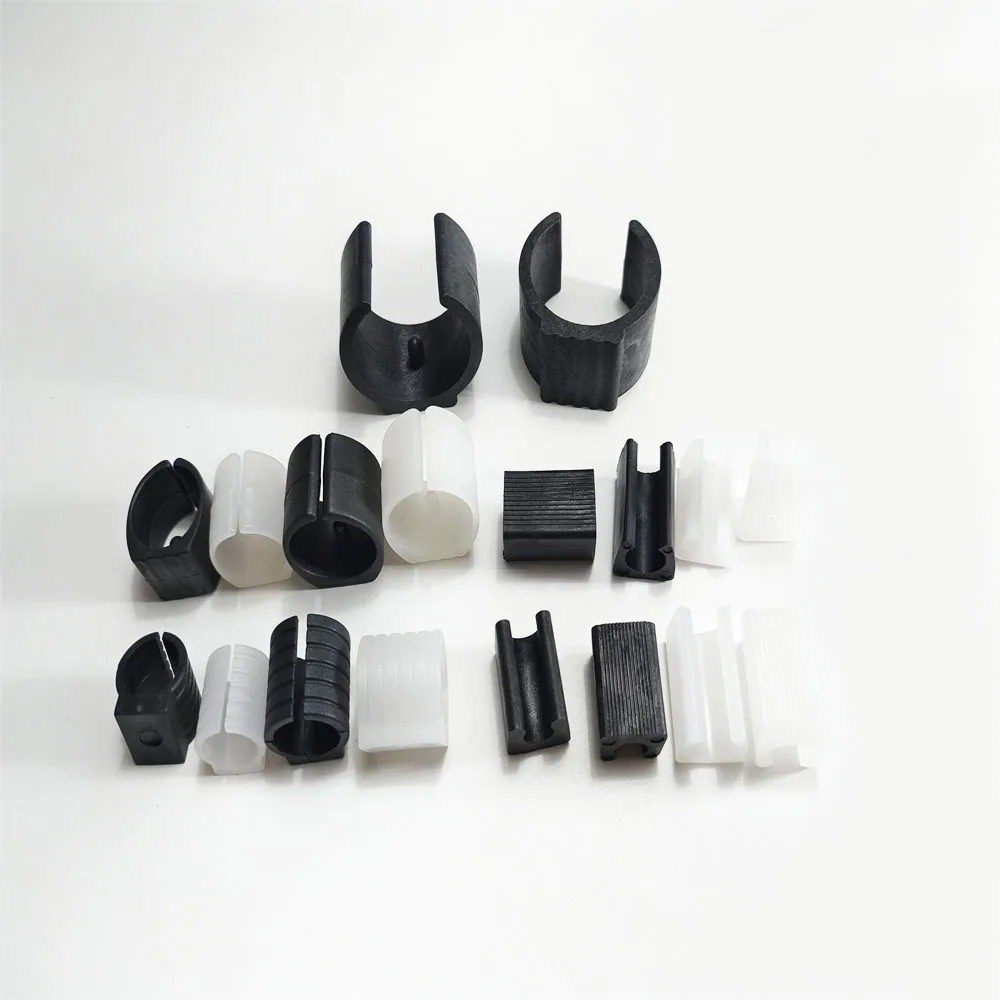 12PCS to 500PCS U Shape Plastic Foot Cover for Office Chair Steel Pipe Plastic Clip Buckle Pipe Clamp Stainless Steel Pipe Clamp