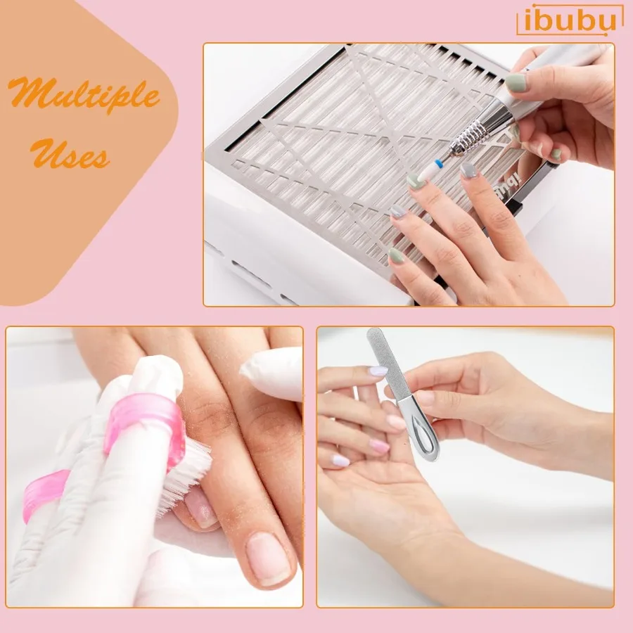 Máquina recolectora de polvo para uñas, aspiradora eléctrica de fuerte succión para uñas, Extractor de polvo para salón de uñas, polvo acrílico para uñas