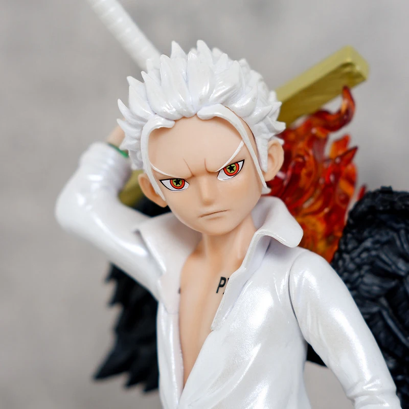 29cm One Piece Seraphim S-Eagle Dracule Mihawk Anime Action Figure Handmade Model Collection Decoration Doll Kids Gift Toys