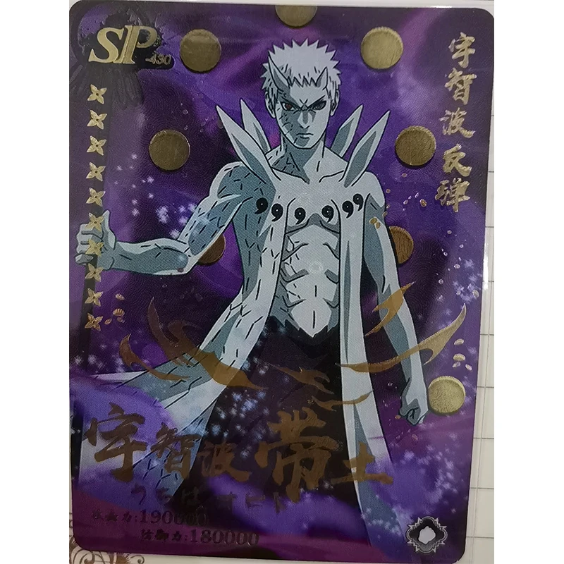 Anime Naruto Sp Flash Card Naruto Hatake Kakashi Uchiha Sasuke Hyga Hinata Collection Toy Solitaire Christmas Birthday Present