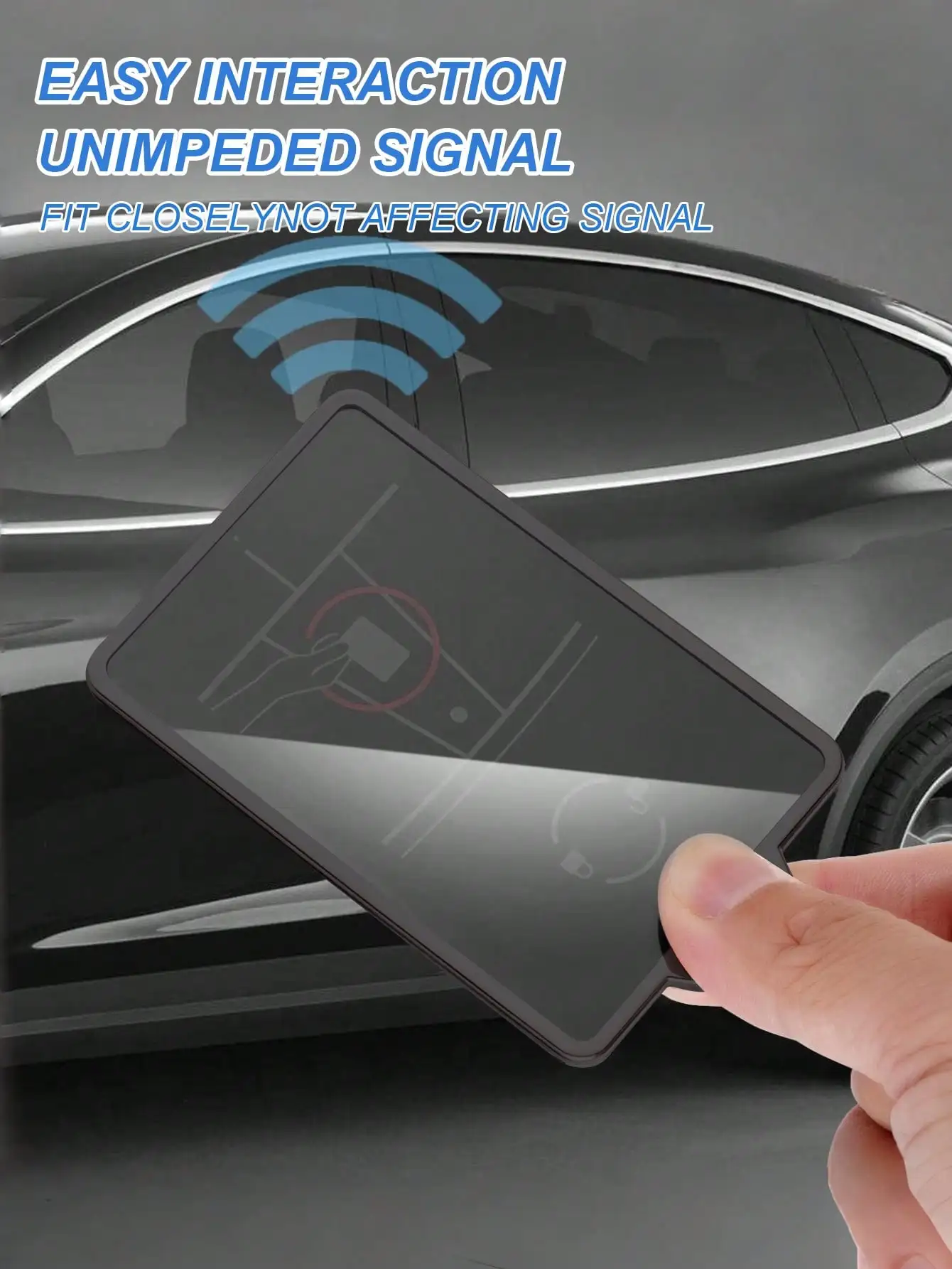 NFC Key Card Protector - Transparent TPU Material, Universal for Tesla/NIO/BYD/Ninebot, Ideal for Daily Protection