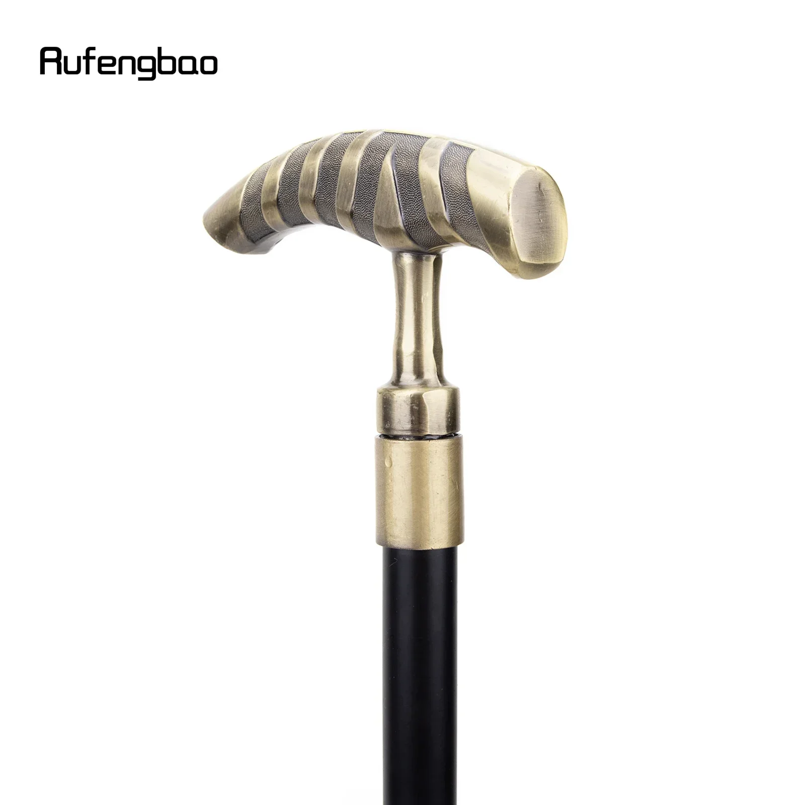 شريط ذهبي واحد مشترك موضة عصا للمشي ديكور مصاص دماء تأثيري حفلة عصا للمشي هالوين كروسيير 93 سنتيمتر