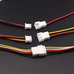 10PCS JST XH2.54 XH 2.54mm Wire Cable Connector 2P/3P/4P/5P/6 Pin Pitch Male Female Plug Socket 10cm/20cm/30cm Length 26AWG