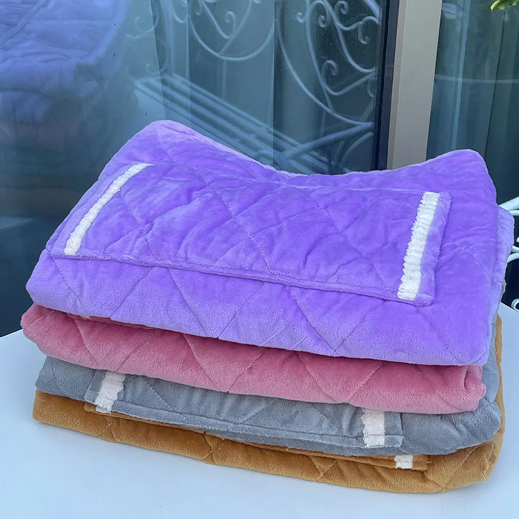 Couverture de jet de velours de cristal de contact confortable pour des adultes, USB, métropolitain