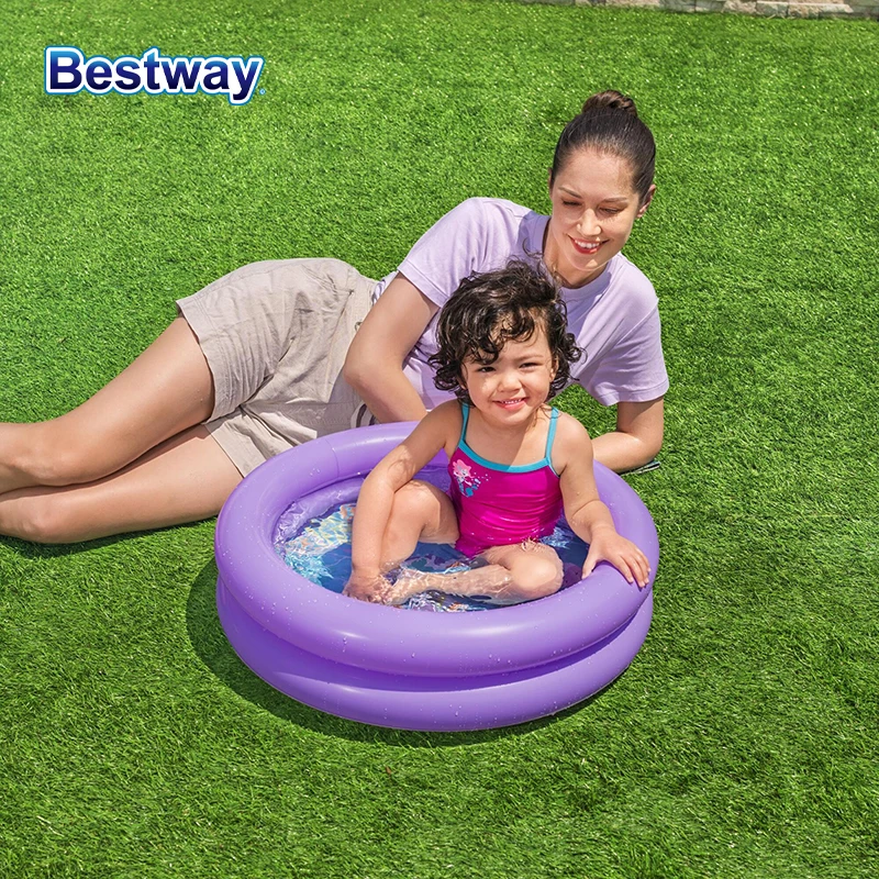 Piscina Bestway 51061 para Jardín, Bañera Portátil, Piscina de Juegos, Piscina Inflable, Piscina Familiar Pequeña