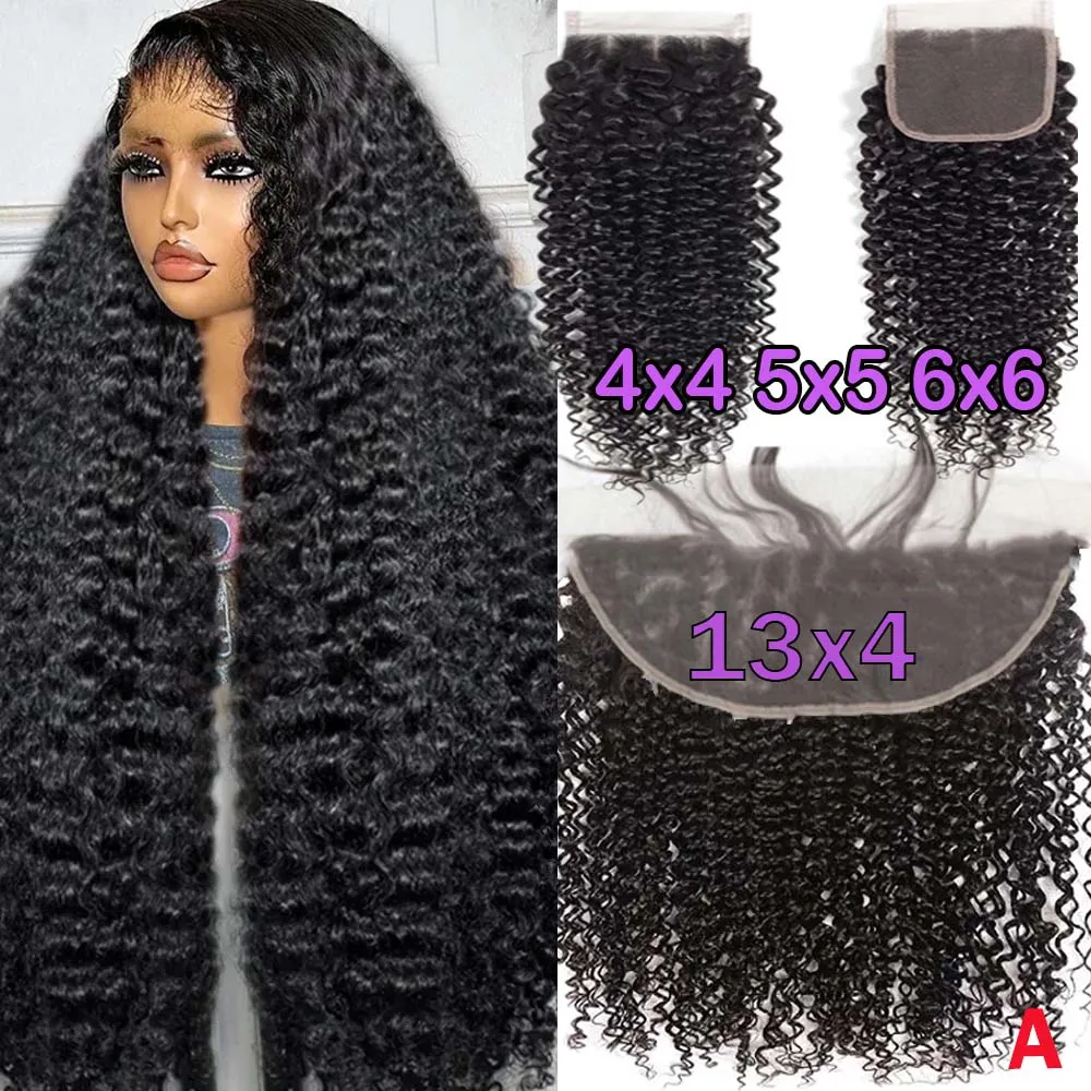 

Накладка для волос SKINLIKE HD 5x5 6x6 Lace Closure Only Melt Skin, афро-кудри, с линией роста волос 4C, невидимая, 13x4 HD Lace Frontal Only