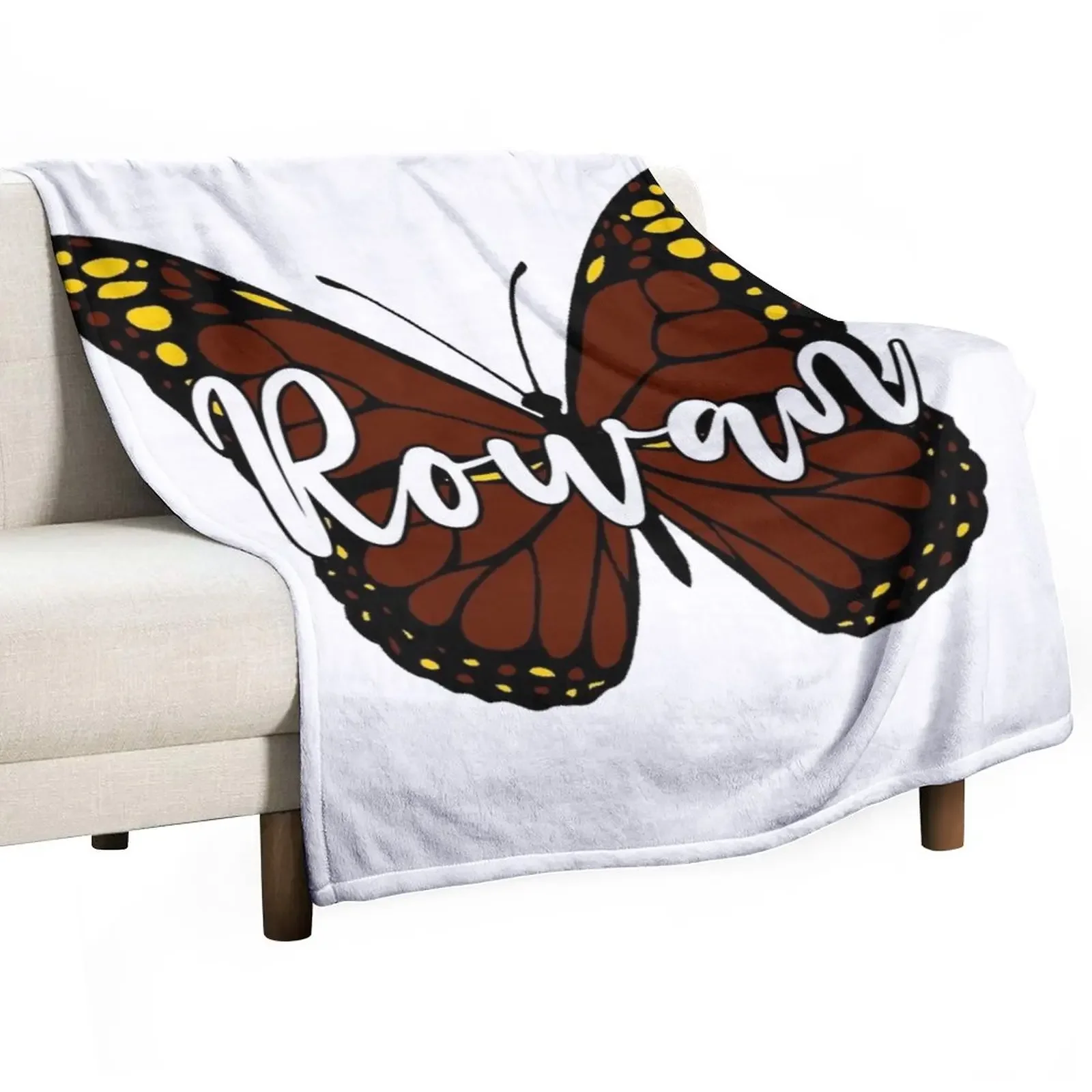 

Rowan Butterfly Throw Blanket Vintage Blankets For Sofas Luxury Brand Blankets