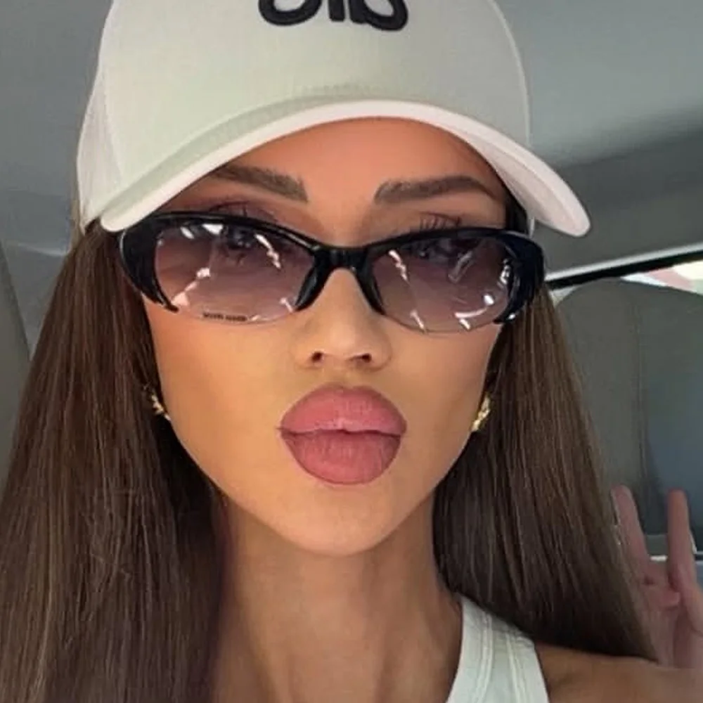 New Oval Fashion Leopard Print Half-Frame Sunglasses for Women Men High-Quality Cat Eye Travel Sun Glasses Sports Shades