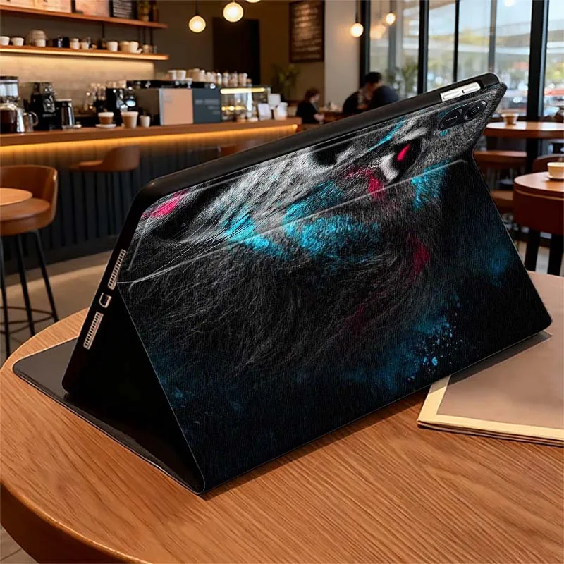 

Lion Dark Cool Pattern For Huawei Honor Pad 5 10 GT2 GT X9 X9a V9 X8a 9 V8 MagicPad 3 13 Foldable Tablet Case