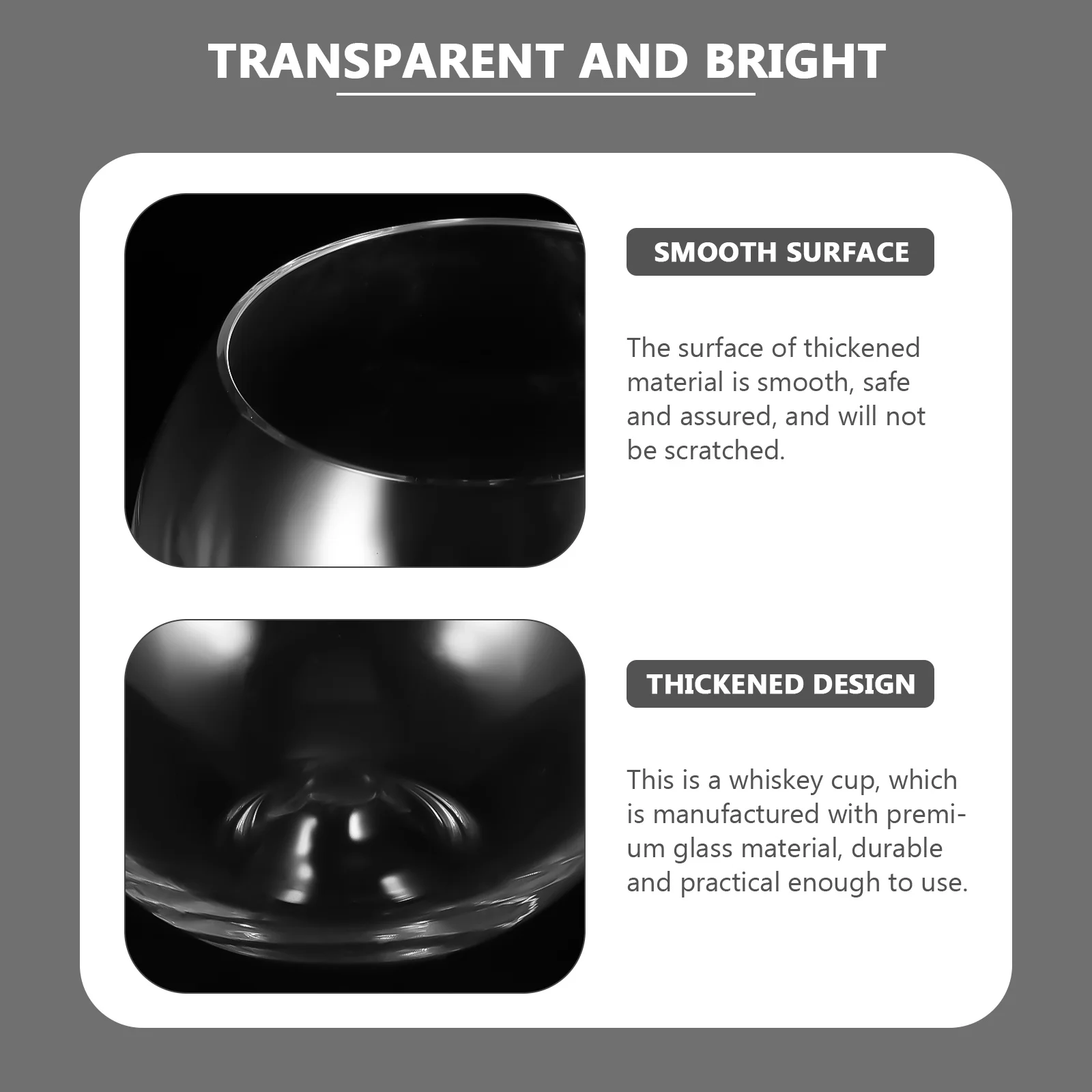 

Household Transparent Wine Multi-Function Whisky Cup Delicate Whiskey Supply Multi-Function Whisky Cups