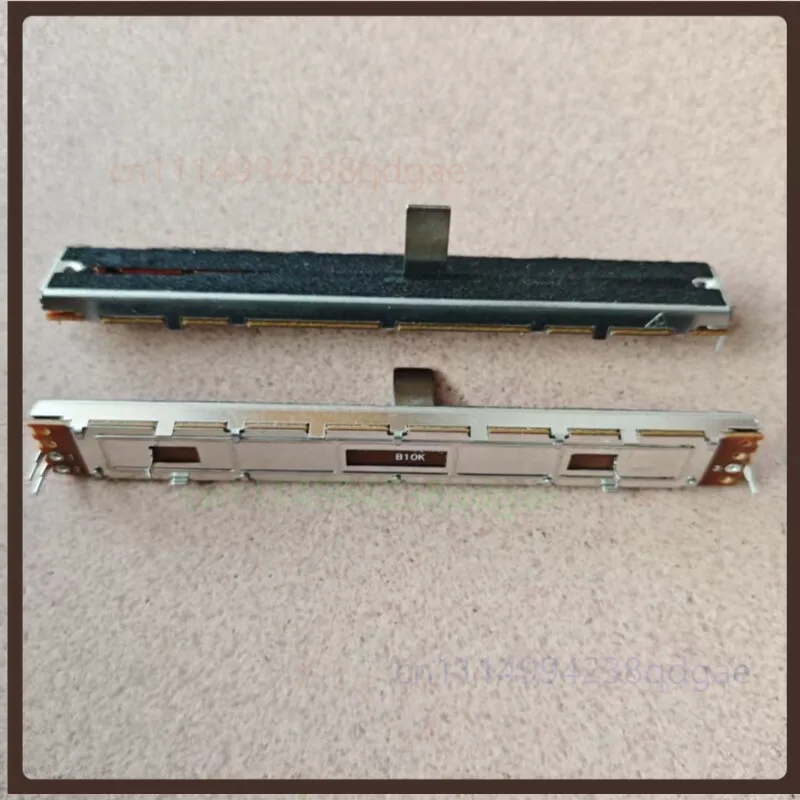 1PCS For 128MM Linear Slide Potentiometer B10K B103 3Pin Mono Fader Mixer Slider Shifter