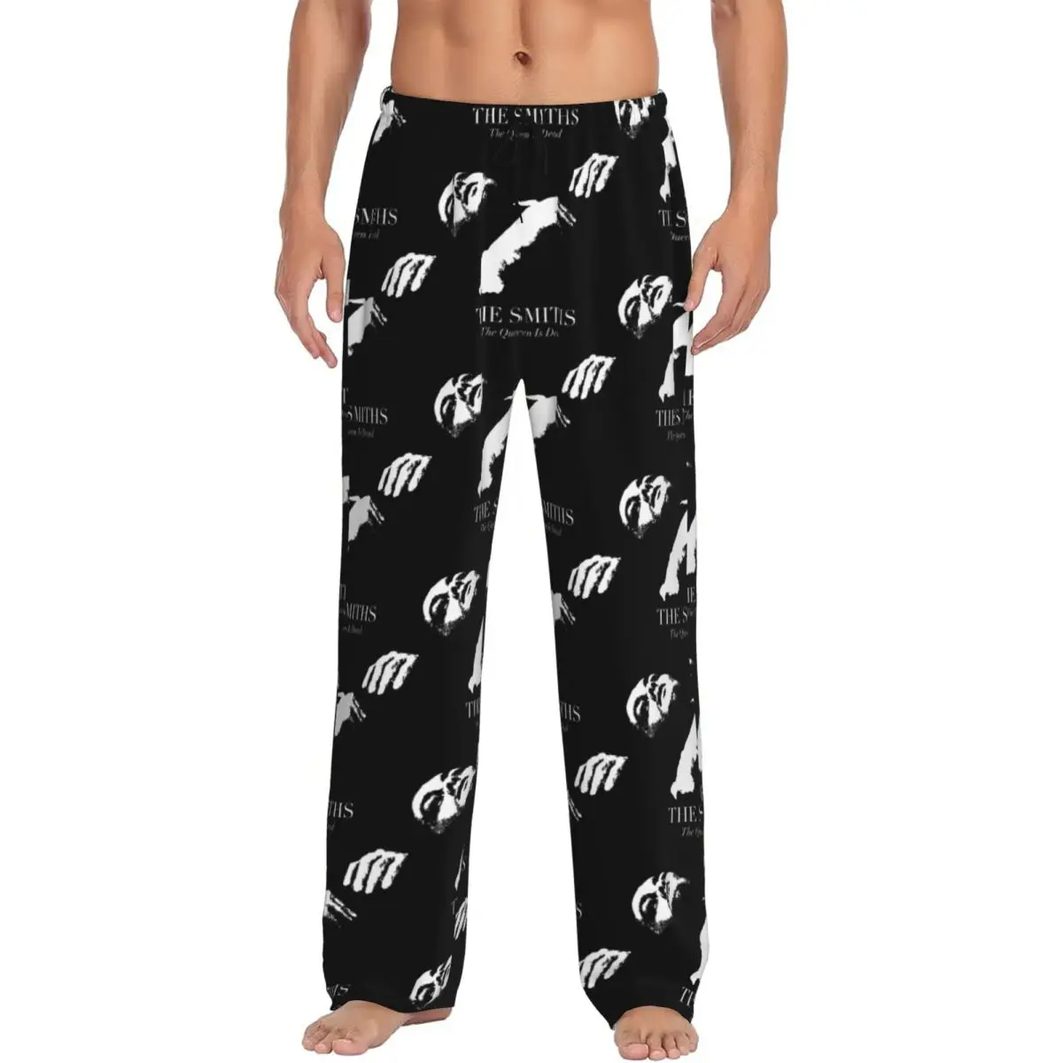 

Custom Men's The S-Smithes Pajama Pants Printed Sleep Sleepwear Bottoms with Pockets