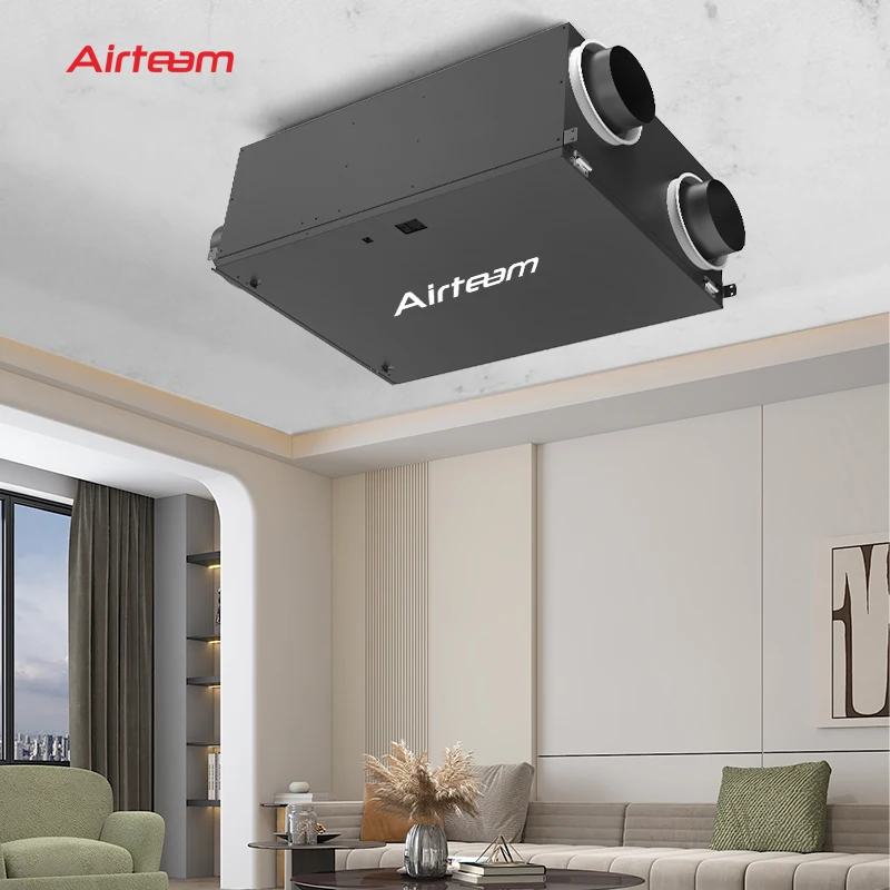 

Система вентиляции и рекуперации тепла ERV/HRV: Умный рекуператор воздуха