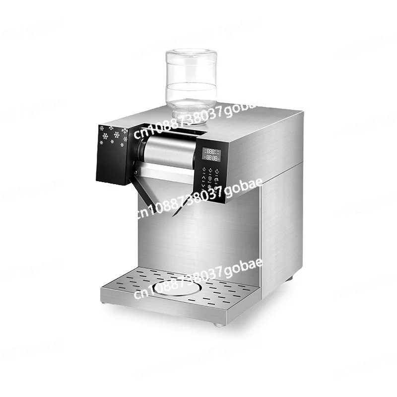 180KG Flagship Water-cooled Snowflake Machine Commercial Automatic Shaving Ice Machine Granular Ice Tray Milk Tea Shop