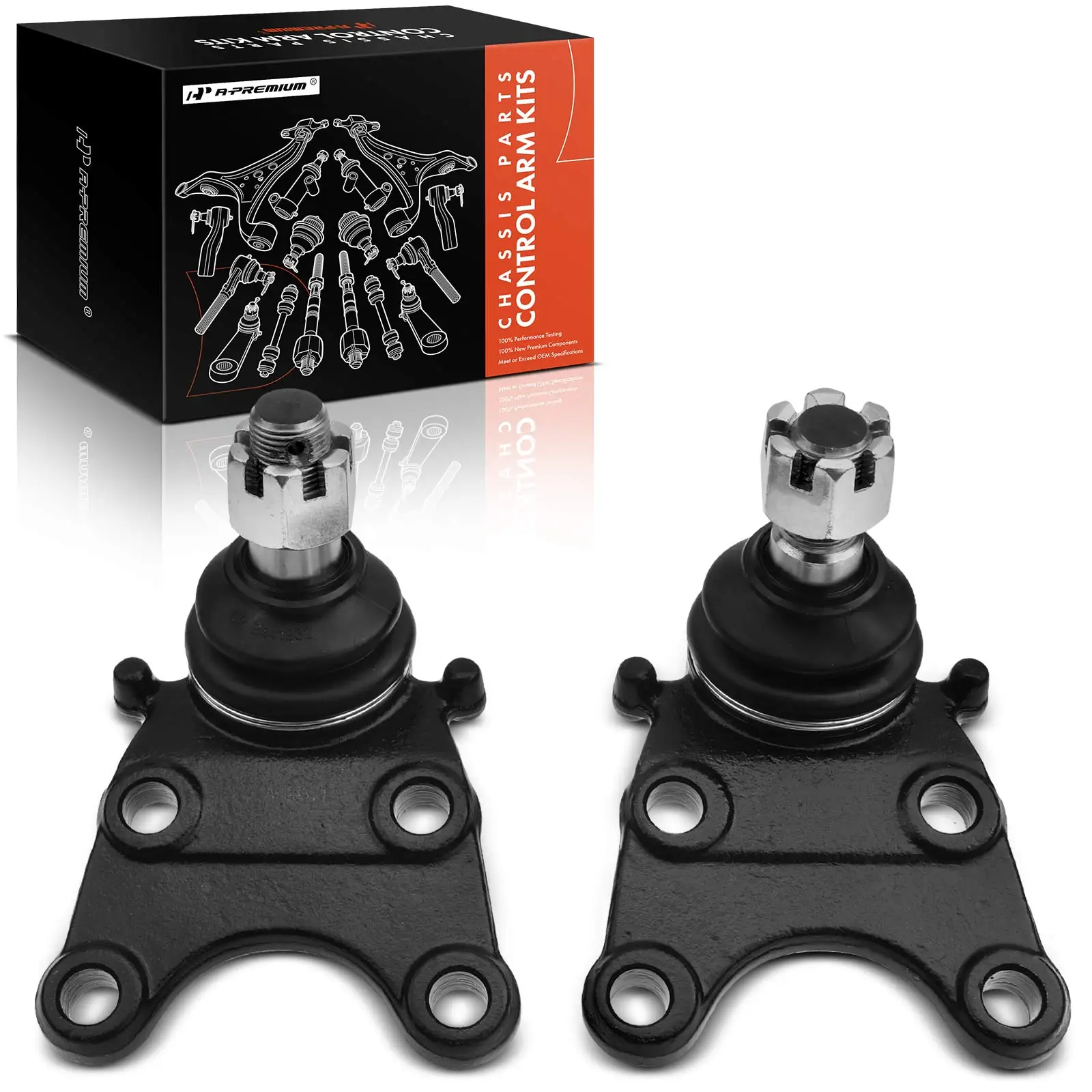 A-Premium 2x Front Lower Ball Joint Set for Honda Passport 1994-2002 Isuzu Amigo 1989-1994 Axiom 2002-2004 Rodeo 1991-2004