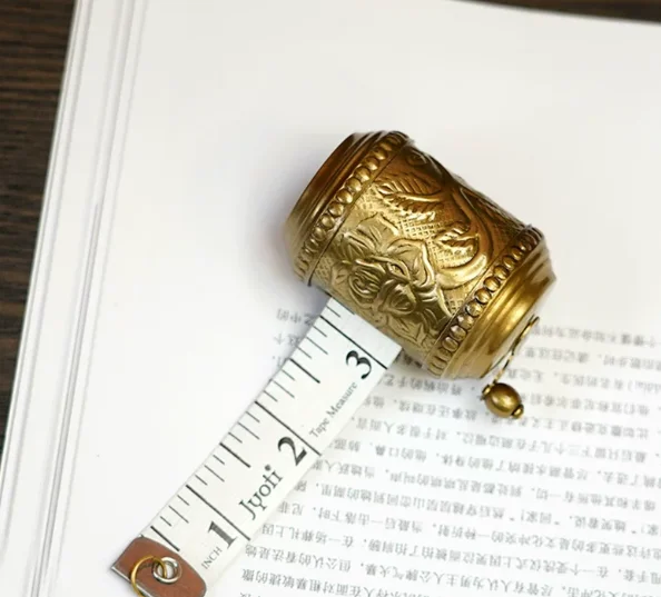 Metal Flexible Ruler Products Household Measuring Tools Hand Cranked Tape Measure Metal Handicrafts Home Accessories EDC