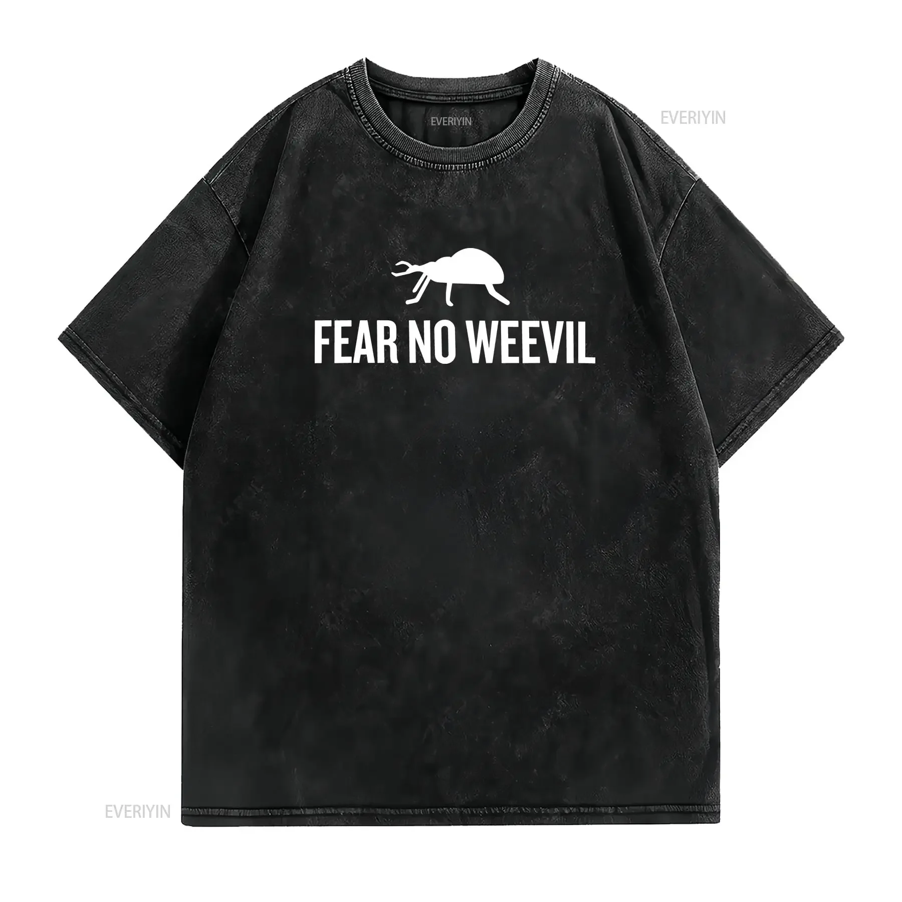 Entomology T Shirt Insect Collector Bug Lover Present Fear No Weevil Entomologist  vintage Washed graphic Casual Versatile