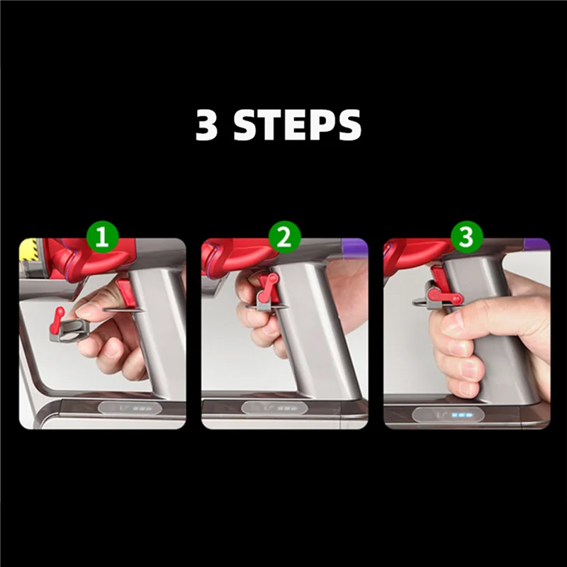 Cooking Appliances 5X Trigger Lock For Dyson V6 V7 V8 V10 V11 Vacuum Cleaner, Power Button Lock Accessories, Free Your Finger Gr