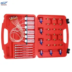 Diesel Engine Injector Flow Test Common Rail Tool Diagnostic Adaptor Set Meter Fuel  Flowmeter Cylinder