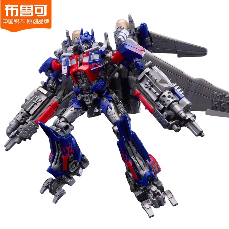 

Робот-трансформер, строительный блок, летающее крыло, Optimus Prime, экшн-фигурка, серия фильмов, сшитая игрушечная модель, детский подарок на день рождения
