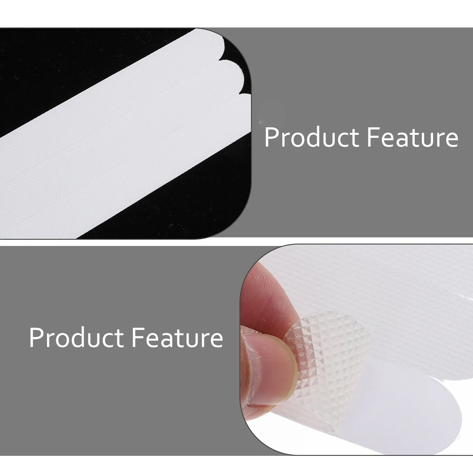 

36Pcs Anti-Slip Strips Strong Adhesion Transparent Bath Safety Strips for Wet Areas Bathtub Shower Stair Floor Non Slip Treads