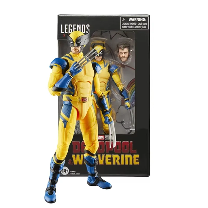 ฟิกเกอร์แอ็คชั่น Marvel Deadpool Wolverine X-Men Legendary Series รุ่นเวด วินสตัน วิลสัน ของเล่นโมเดลข้อต่อสำหรับเด็ก ของสะสม