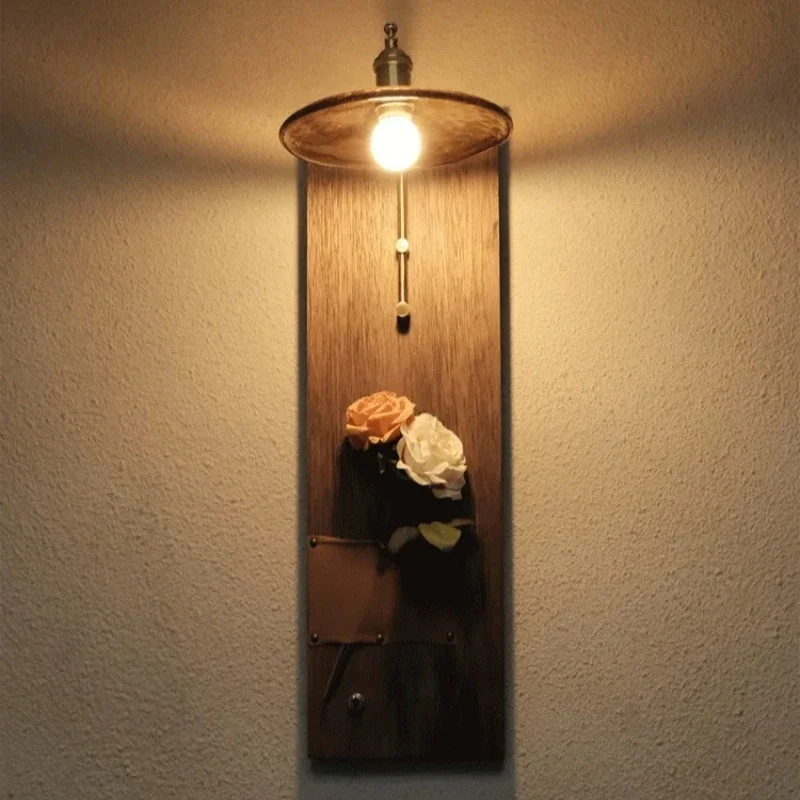 

wall lamp, living room background wall lamp, rechargeable decorative lamp, French retro bedroom, bedside lamp vintage lamp