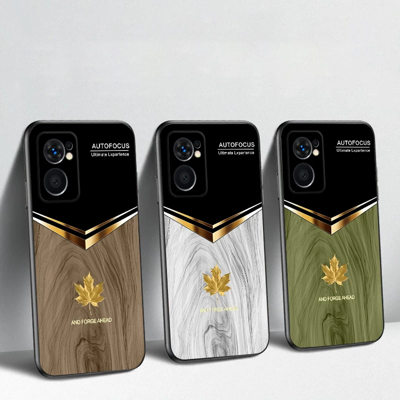

Golden Cute Maple Leaf For OnePlus 8 9 11 12 13 10 Pro 9RT 8T 12R Ace 5 2V Nord CE 2 4 Lite N20 SE 30 N200 TPU soft phone case