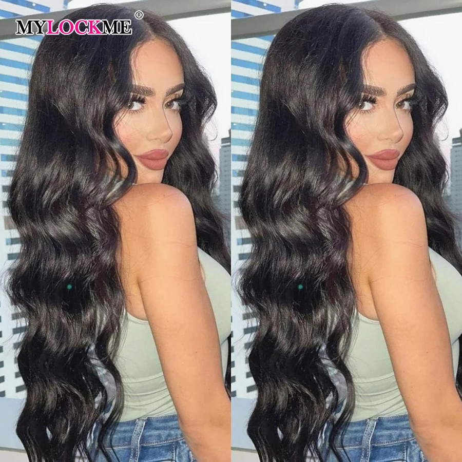 30 Inch Lace Front Wig Human Hair Body Wave Mylockme 13x6 Hd Transparent Lace Wigs 12a Grade 13x6 13x4 Lace Frontal Wig