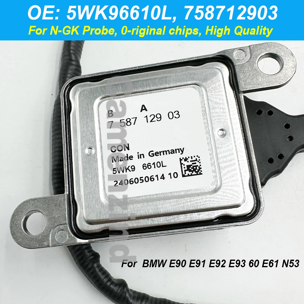 

NEW 5WK96610L 758712903 Nitrogen Oxygen NOX Sensor 5WK96610K 11787587129 11787582327 758712905 High Quality For BMW E-series