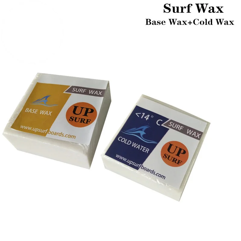 2pcs/set Anti-slip Surf Wax Base Wax+Hot/Warm/Cool/Cold Water Wax Universal Surfboard Skimboard Skateboard Waxes Water Sports