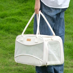 Puppy Dog Cat Kitten Portable Carry Bag Rabbit Pet Animal Carrying Pouch Tote Cage Breathable Outdoor Travel Pets Supplies Bag