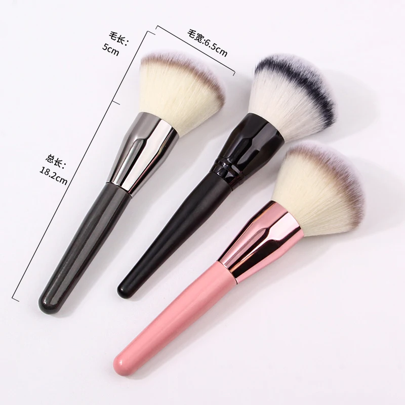 Makeup Powder Foundation Brush for Setting Loose Pressed Powder Mineral Blush Large Face Brush