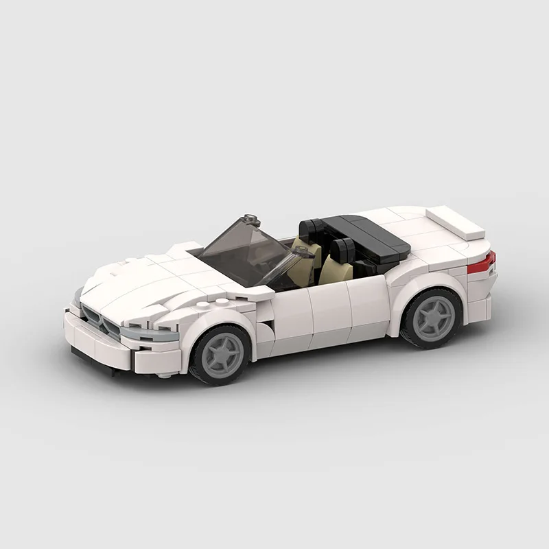 

MOC Z4 Super Sports Cars Building Blocks Bricks DIY Sets Gifts Toys For Boys & Girls & Adults 253PCS