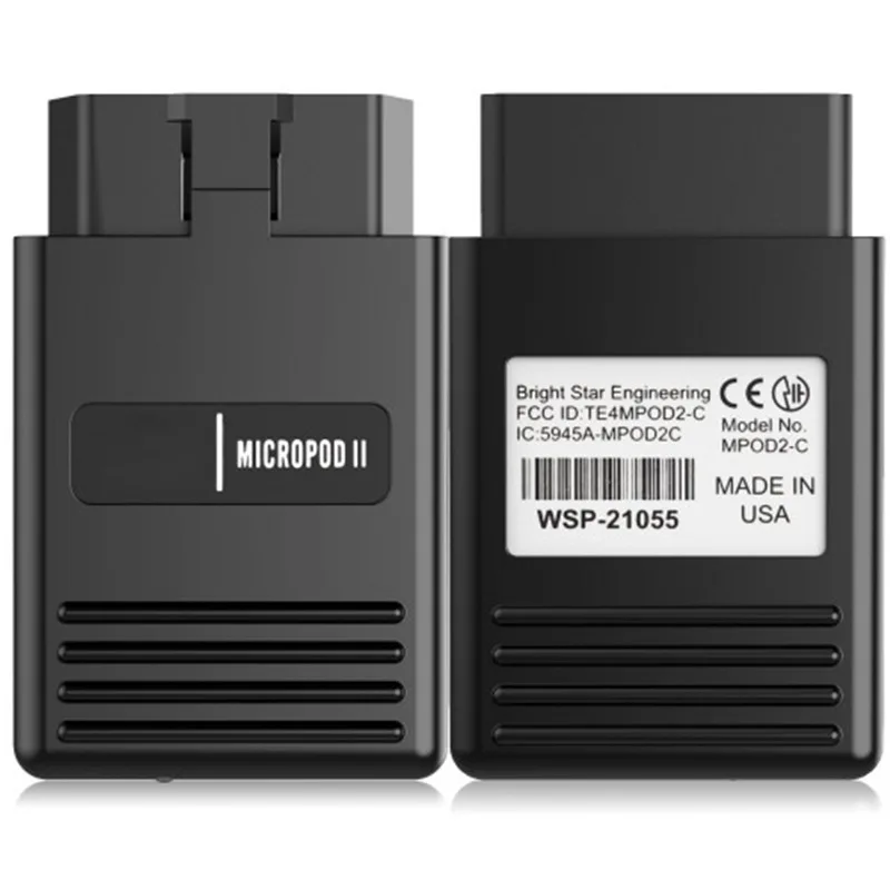 Herramienta de diagnóstico de coche MicroPod 2 OBD para Chrysler versión USB V17.04.27 soporte WiTech programación en línea escáner automático