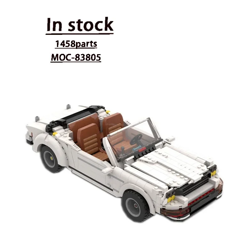 

MOC-83805 Scissor Door Convertible Supercar Assembly Stitching Block Model 1458 Parts Boy Kids Birthday Building Block Toy