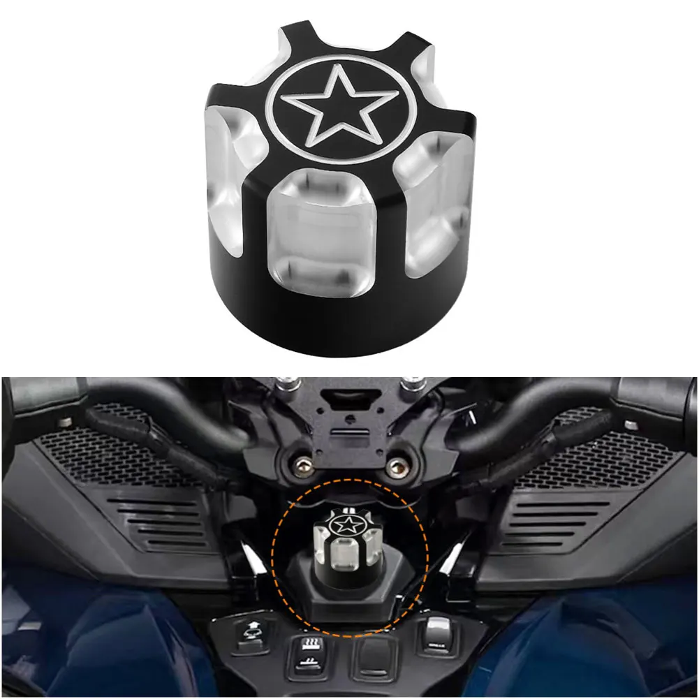 

Motorcycle Start Switch Protective Cover Start/Lgnition Key Hole Cover For Can-Am For SPYDER For F3 For RT For RT-S For RS