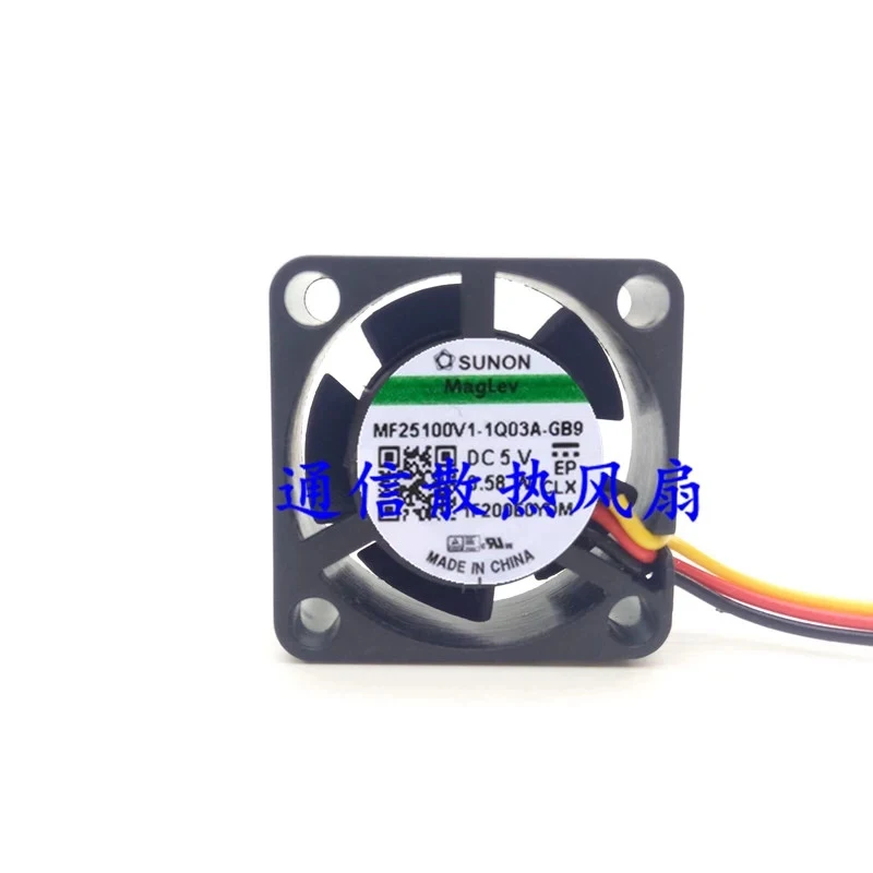 HTS...1 шт. SUNON MF25100V1-1Q03A-GB9 2510 5V 0.58W 2.5см 3-проводной вентилятор охлаждения